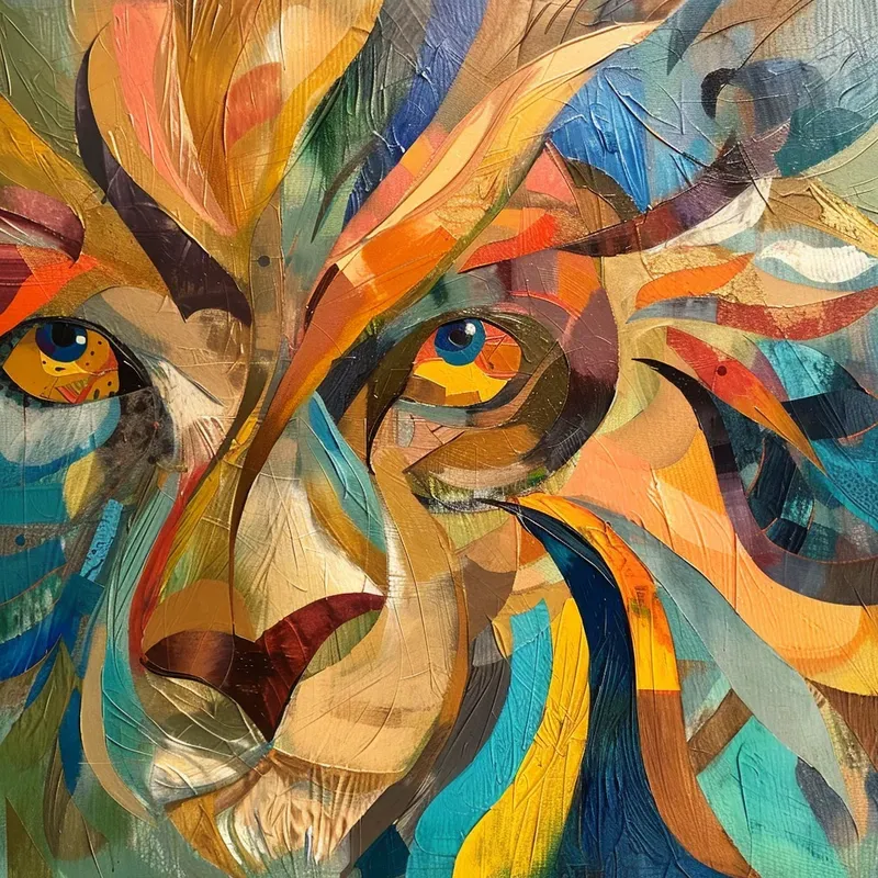 Abstract Surrealistic Animals