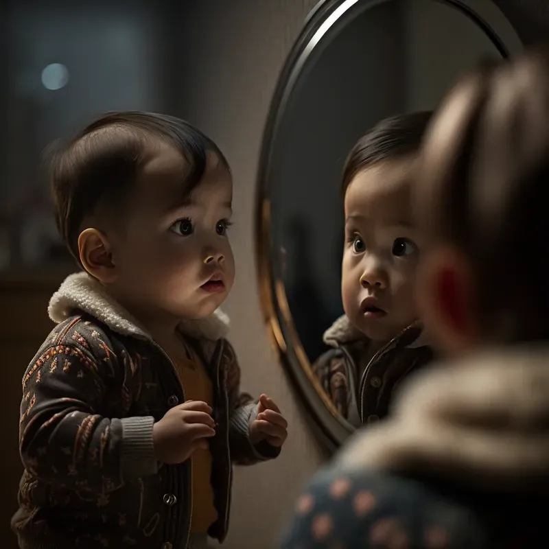 Mirror Images Of People