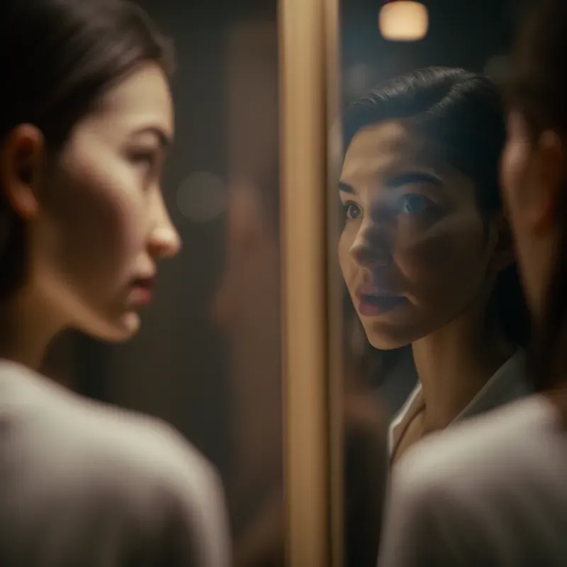 Mirror Images Of People