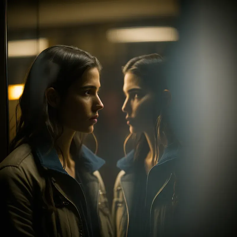Mirror Images Of People