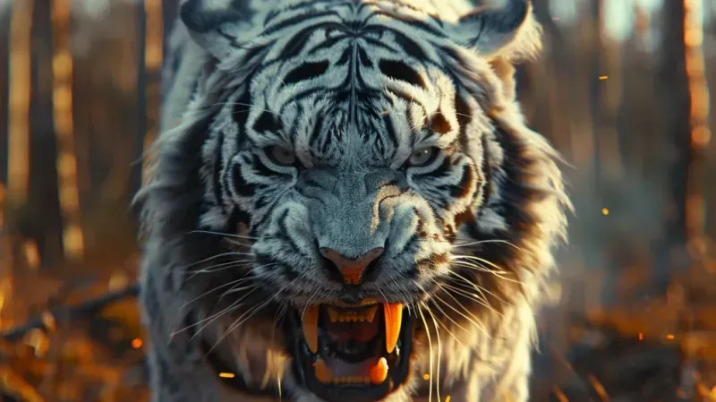 Stunning Wild Animals 3D Images
