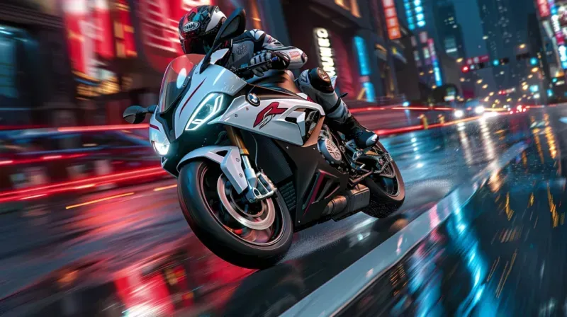 Neon Stunt Wheelies