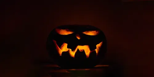 Spooky Halloween Jack'O'Lantern generated by dalle