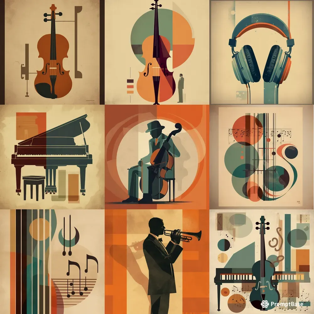 Music Retro Album Covers