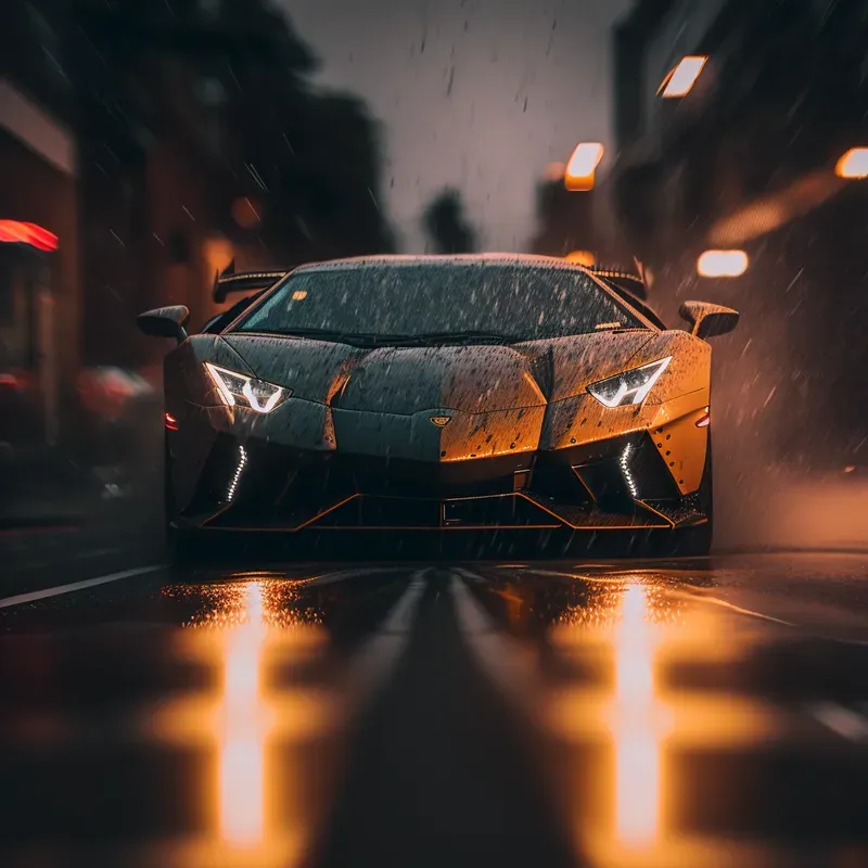 Cinematic Car Street Close Ups