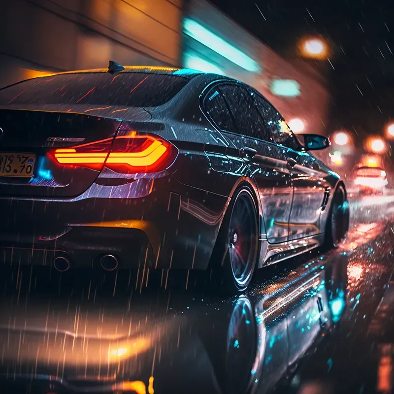 Cinematic Car Street Close Ups