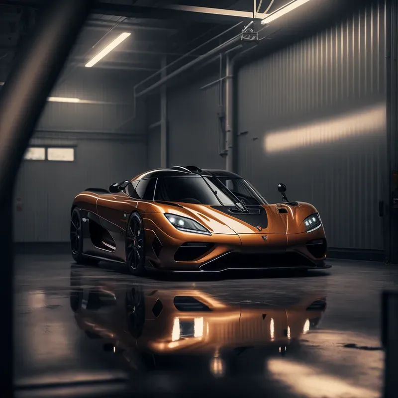 Cinematic Indoor Cars In Garages