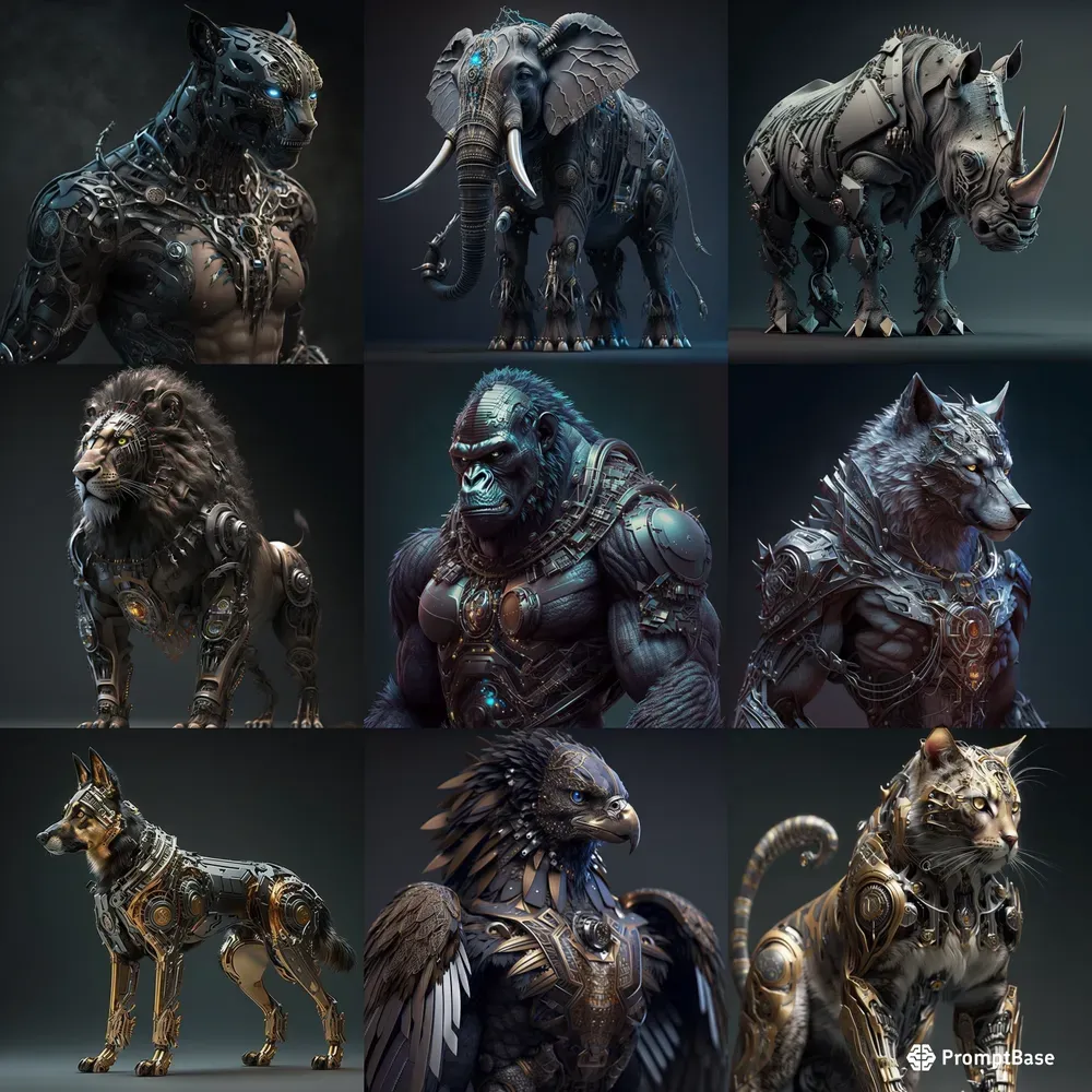 Cyborg Alpha Animals
