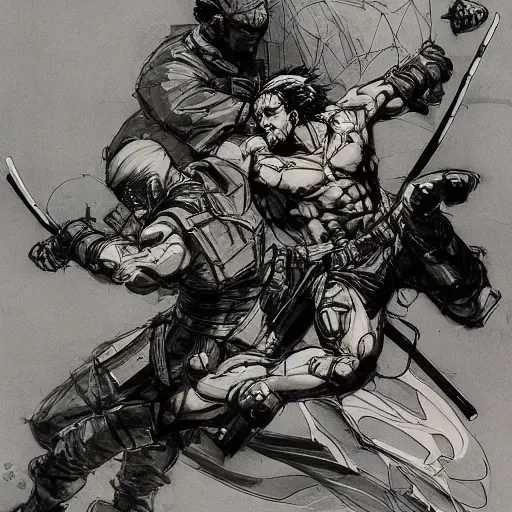 Metal Gear Solid Concept Art Style