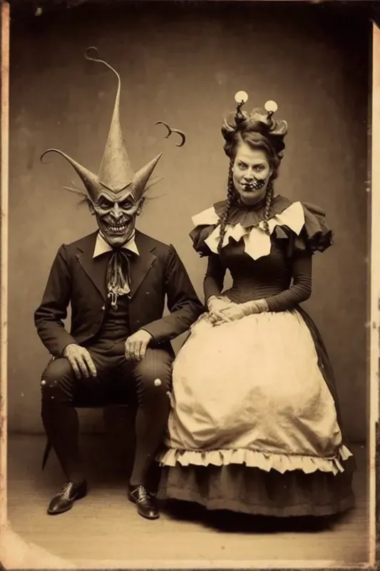 Vintage Halloween Scary Costumes