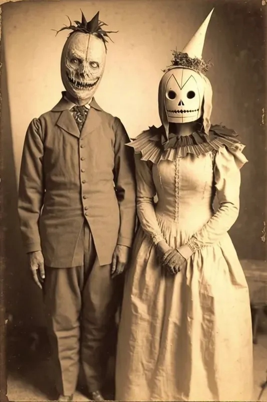 Vintage Halloween Scary Costumes