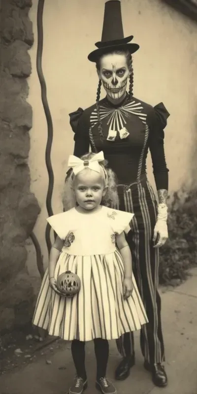 Vintage Halloween Scary Costumes
