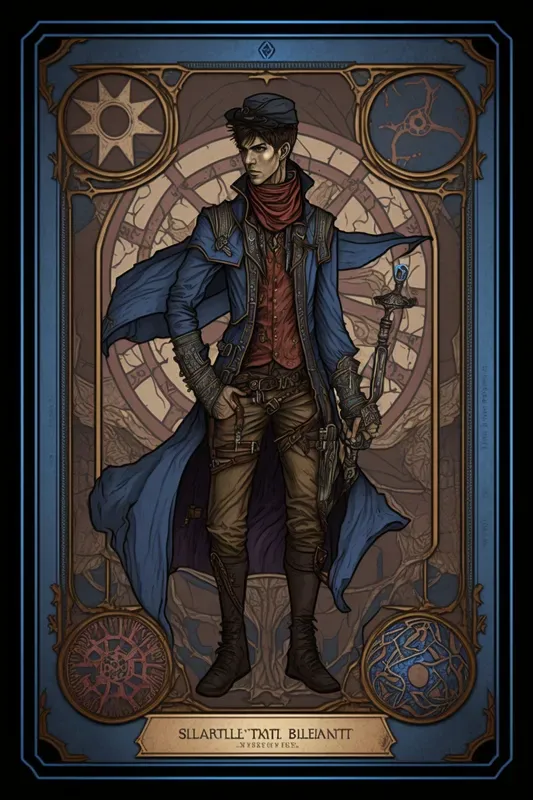 Tarot Cards Steampunk Character Options