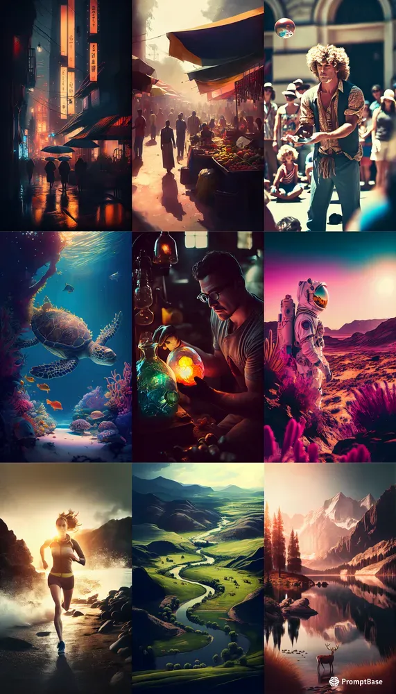 Photorealistic Environments Surrealism