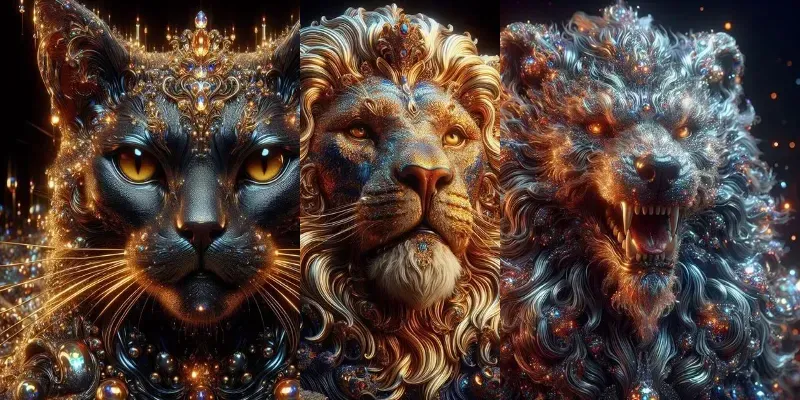 Hyper Realistic Animal Mythologies generated by undefined