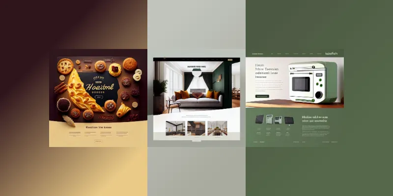 Modern Web Design Mockups generated by undefined