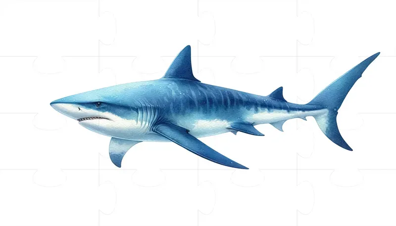Realistic Shark Images In Watercolors