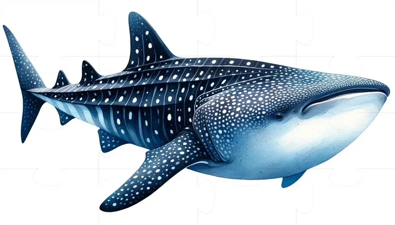 Realistic Shark Images In Watercolors