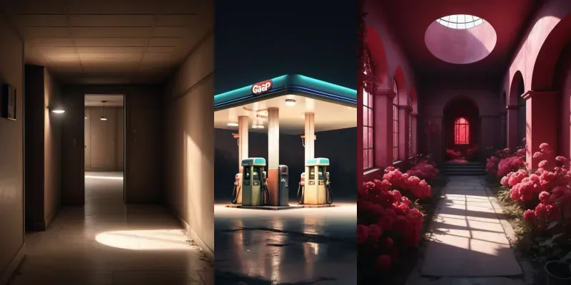 Eerie Liminal Spaces generated by undefined