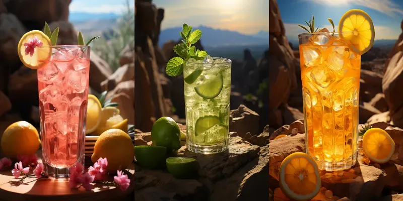 Realistic Drinks Photos generated by undefined