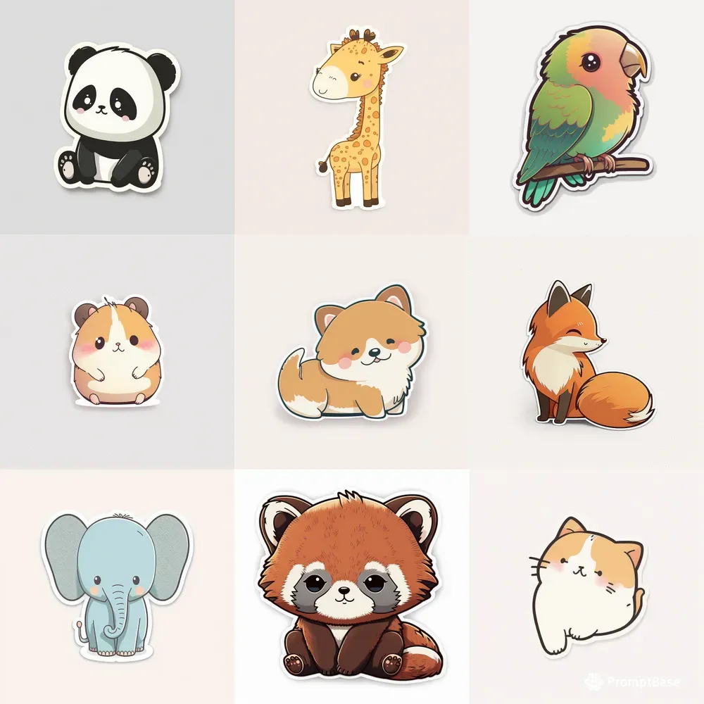 Adorable Pet Stickers