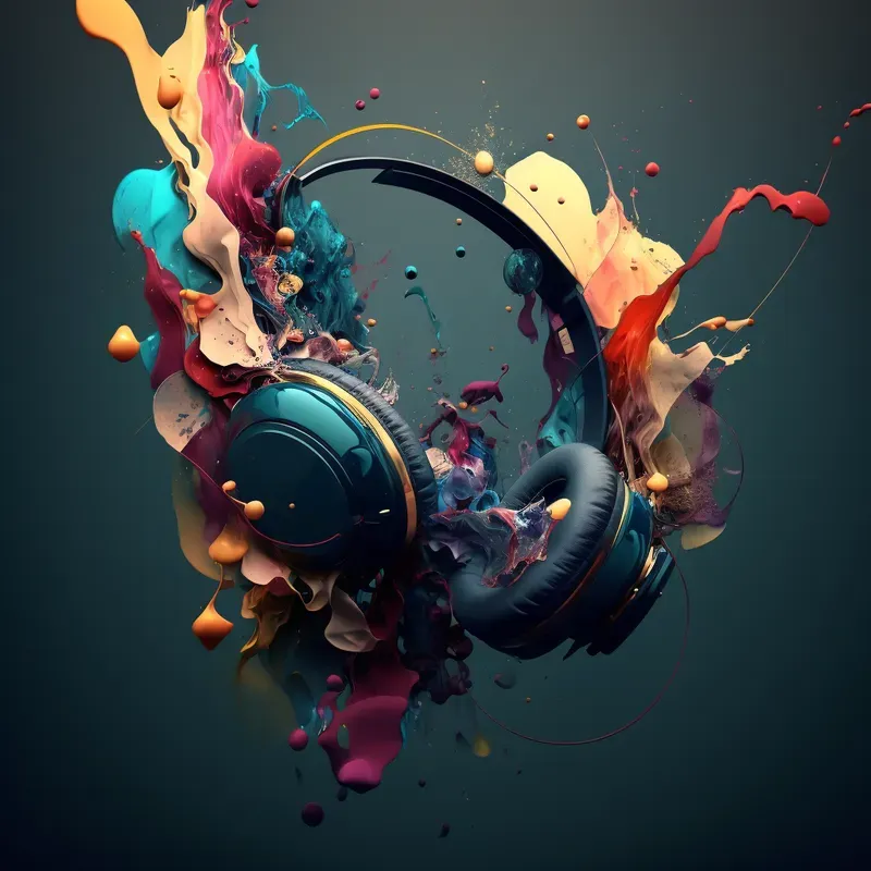 Vibrant Exploding Ad Web Graphics