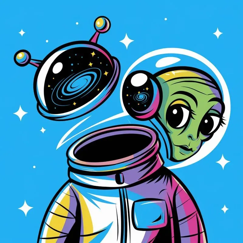 Disconnected Character Illustrations