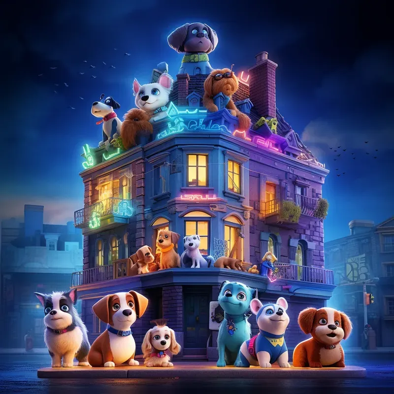 Animatoon Whimsical Wonders 3D Cartoons