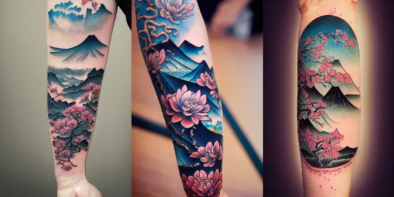 Japan Arm Tattoo generated by undefined