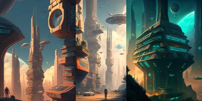 Futuristic Cities generated by undefined