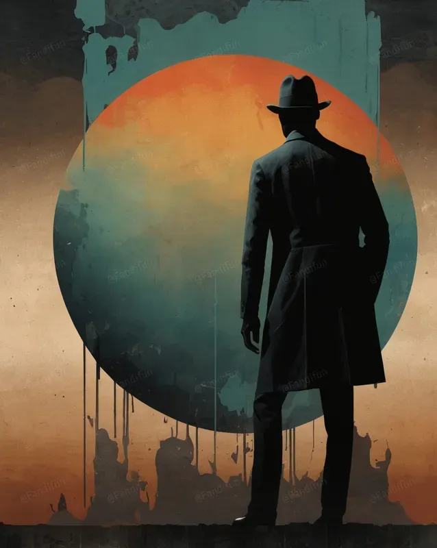 Silhouette Dreams Dark Surrealism