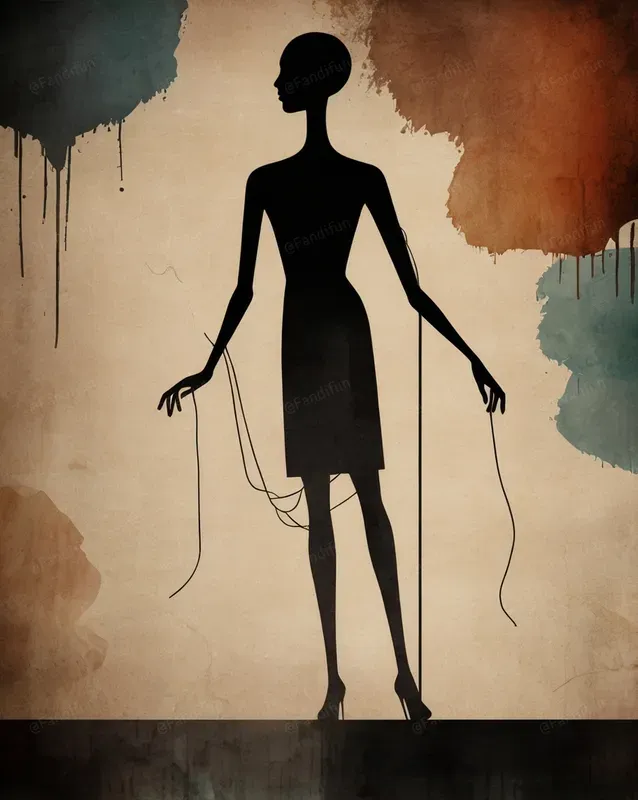 Silhouette Dreams Dark Surrealism