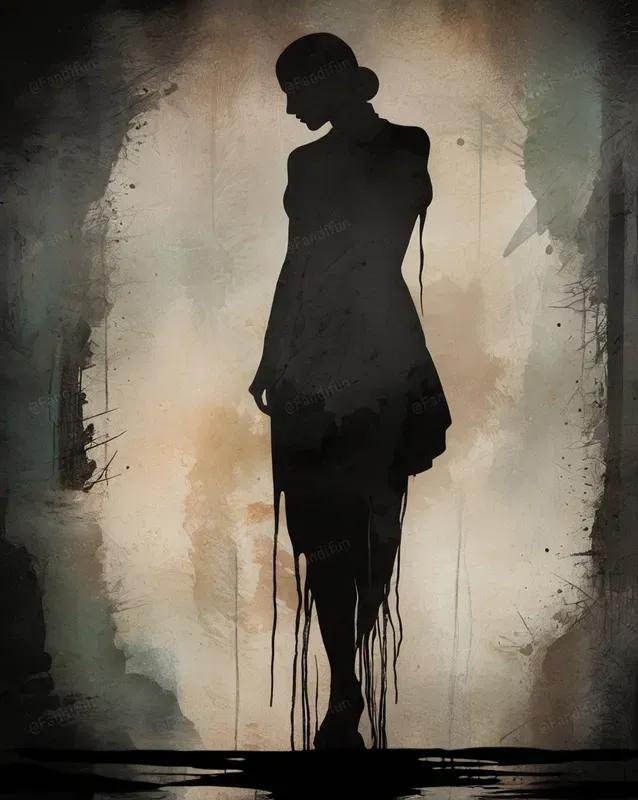 Silhouette Dreams Dark Surrealism