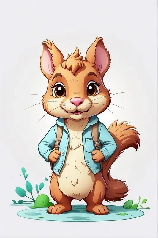 2D Cute Cartoons