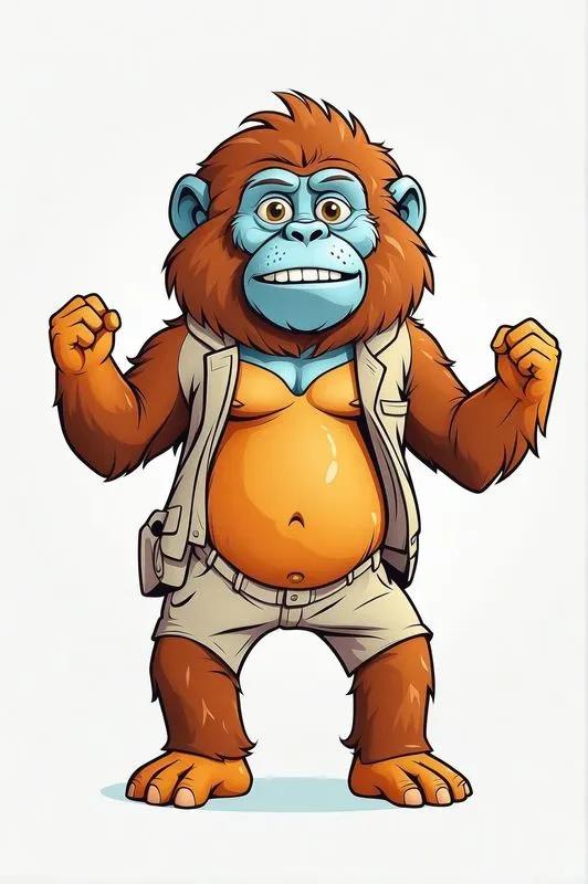 2D Cute Cartoons