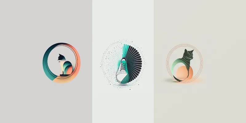 Minimalistic Logos generated by undefined