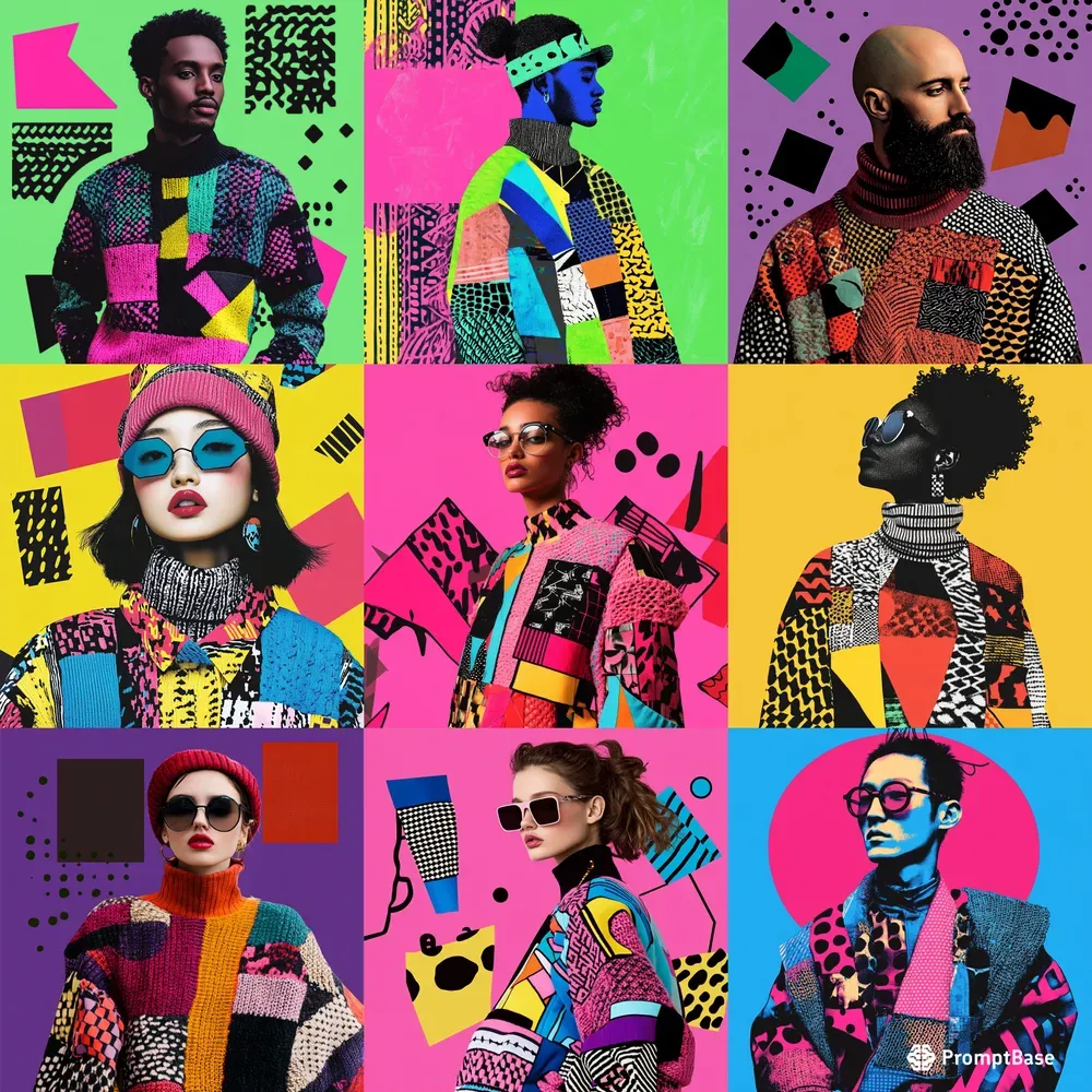 Pop Art Fashion Clothes