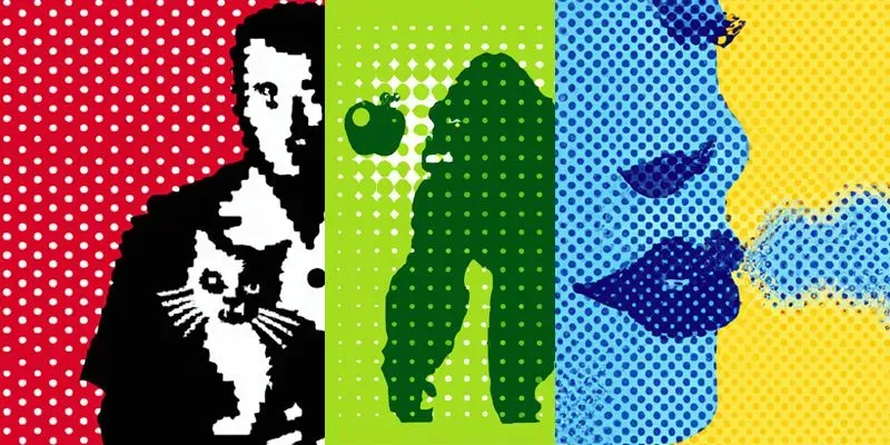 Custom Halftone Print generated by undefined