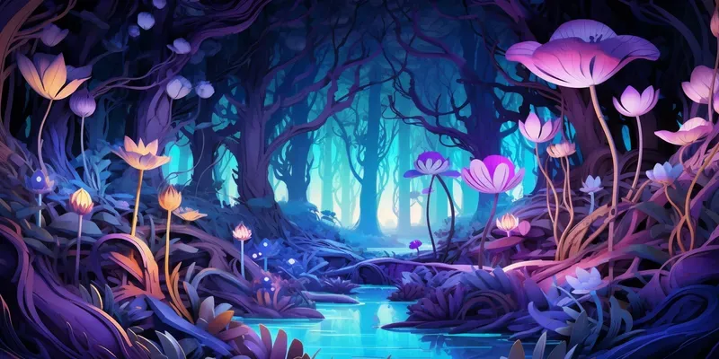 Enchanted Forest Papercut Crafts