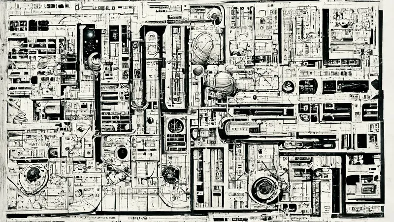 Blue Print Space Infographics