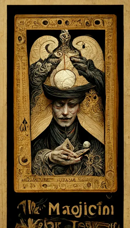 Relief Carving Tarot Cards