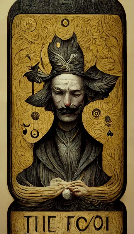 Relief Carving Tarot Cards