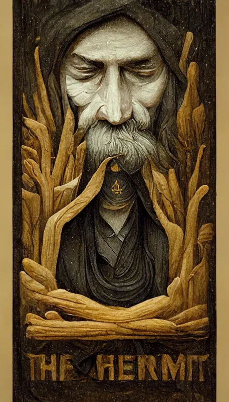 Relief Carving Tarot Cards