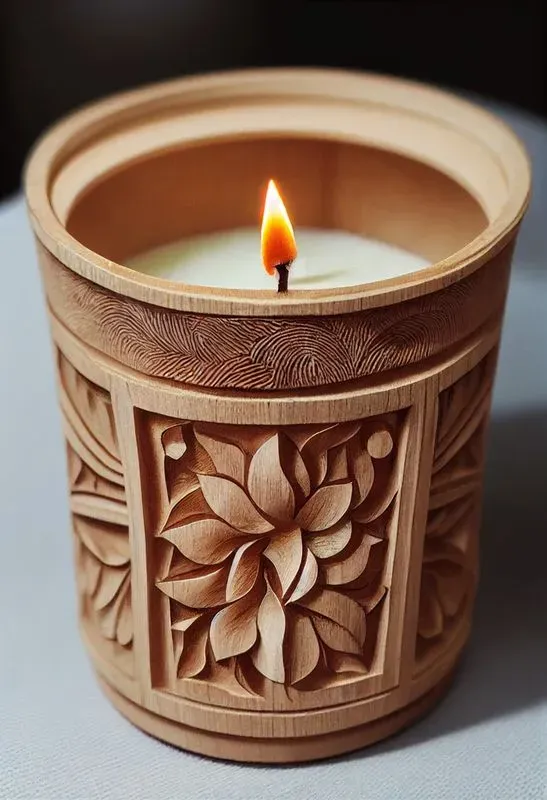 Container Candle Product Photo
