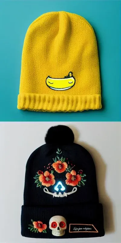 Beanie Design Product Photo
