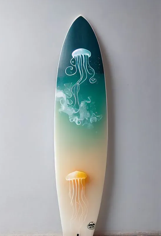 Surfboard Design Product Photo