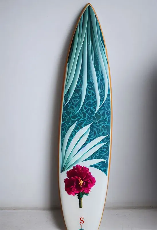 Surfboard Design Product Photo