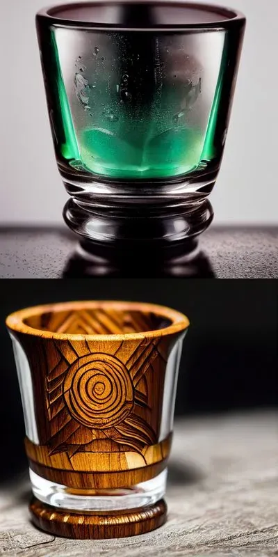 Shot Glass Design Product Photo