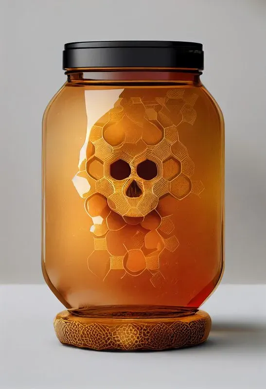 Honey Jar Design Product Photo