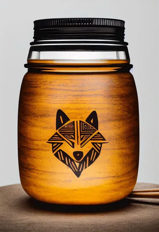 Honey Jar Design Product Photo
